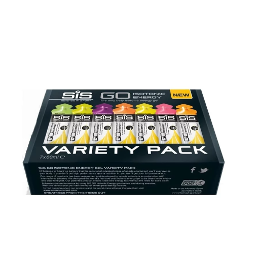 SiS Go Isotonic Gel 7x60 ml MIX BOX