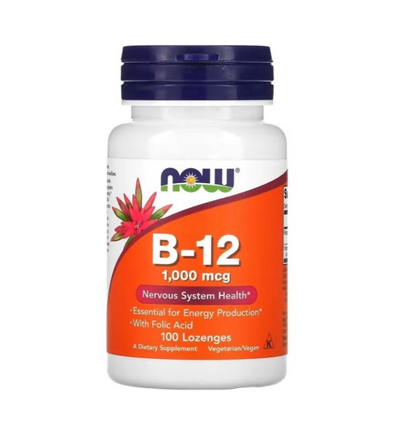 NOW B-12 1000 mcg 100 do ssania / Witamina B12