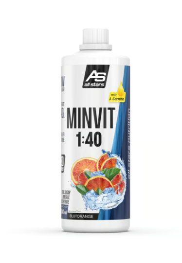ALL Minvit 1:40 1000 ml Mango / Mango