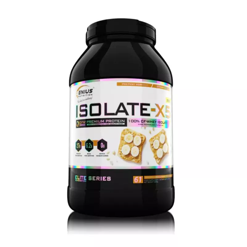 GE Isolate X-5 2000 g Banana Peanut Butter / Banan - Masło Orzechowe