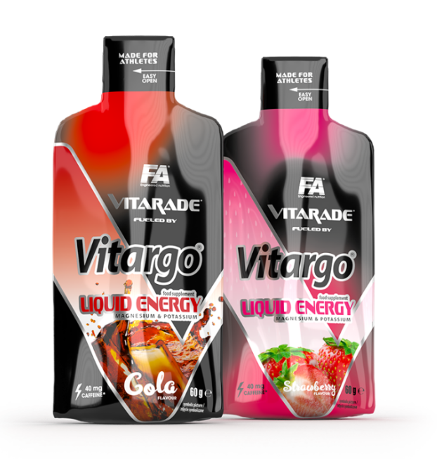 FI Vitarade Vitargo Liquid Energy 60 g Strawberry / Truskawka