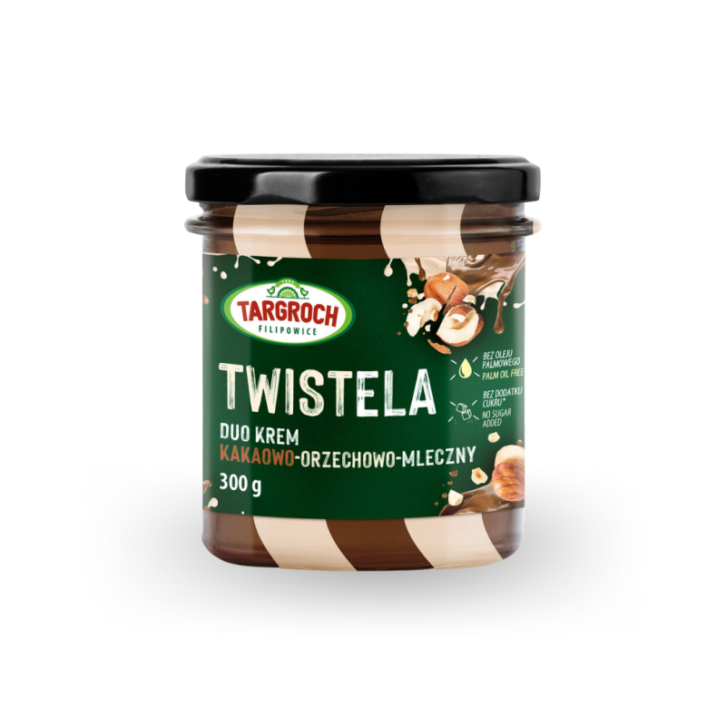 TA Twistela Duo Krem Kakowo - Orzechowo Mleczny 300 g