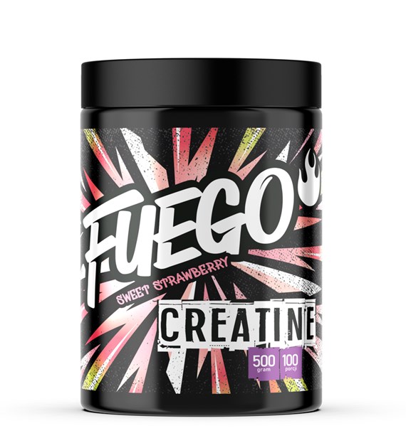 FU Creatine 500 g Sweet Strawberry / Kreatyna Truskawka