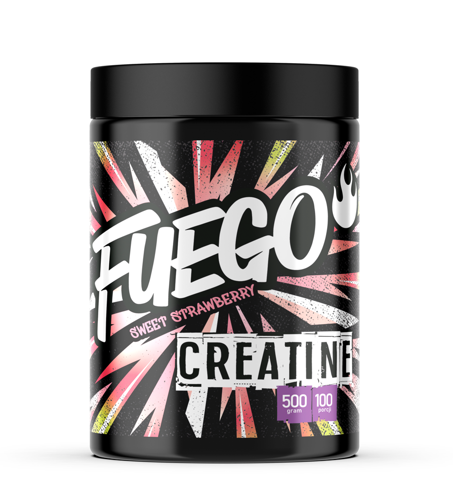 FU Creatine 500 g Sweet Strawberry / Kreatyna Truskawka