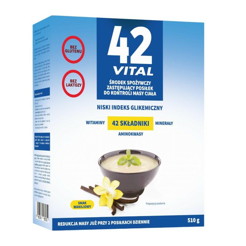 42 VITAL Dieta Niskokaloryczna 510 g / Wanilia