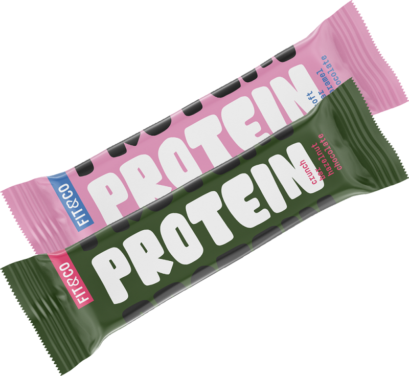 FT Protein Bar 55 g Crunch Hazelnut Chocolate