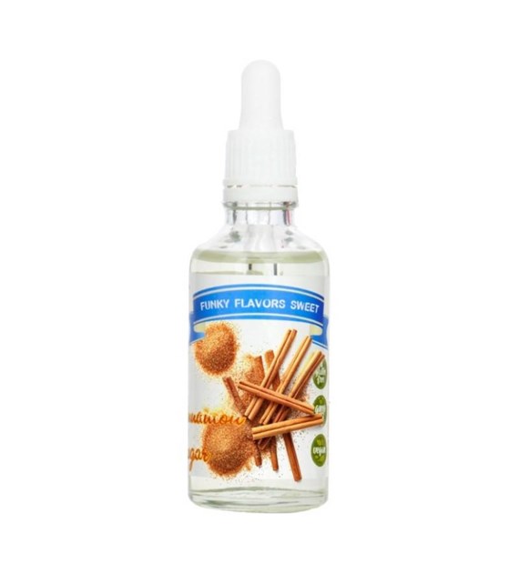 FUN Funky Flavors Sweet 50 ml Cinnamon Sugar / Cynamon