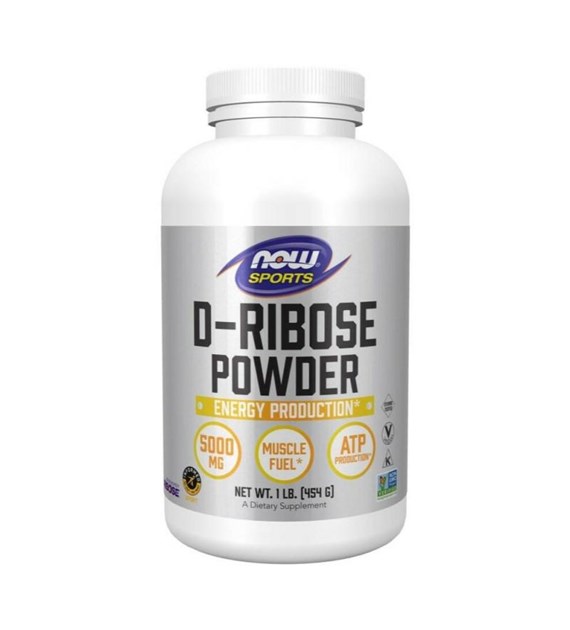 NOW D-Ribose Powder 454 g / D-Ryboza