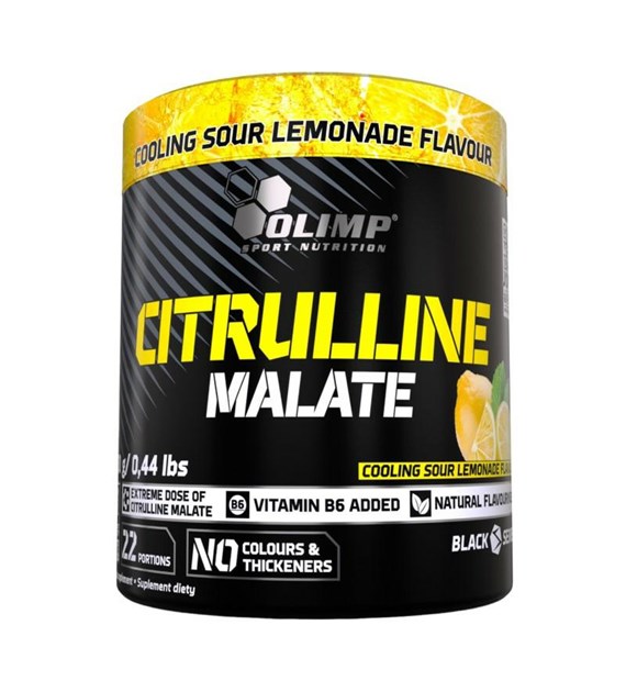 OL Citrulline Malate 200 g Sour Lemonade / Kwaśna lemoniada / Jabłczan cytruliny