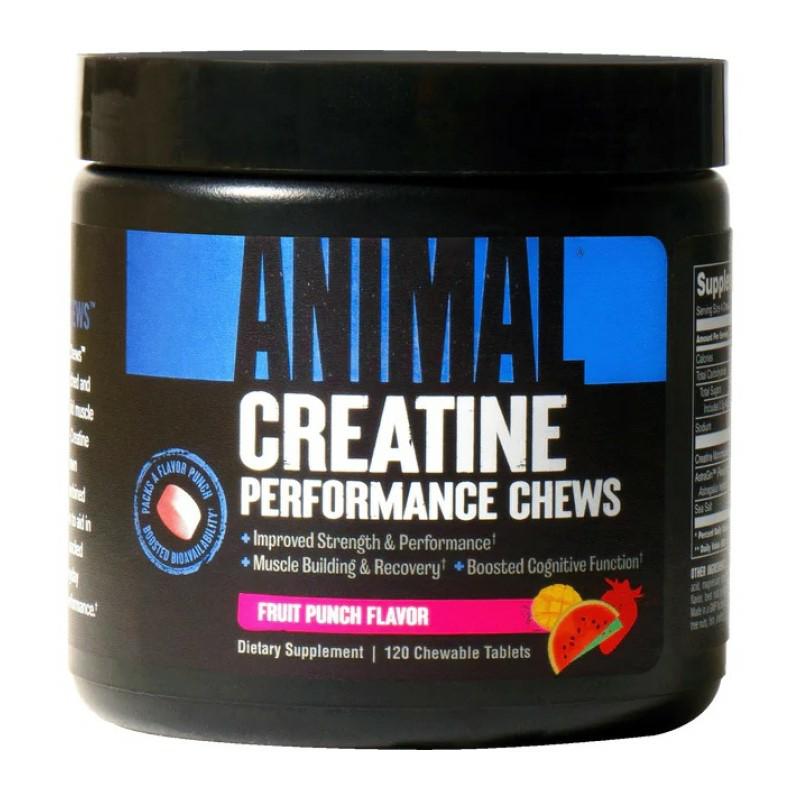 UN Chews Creatine 120 do żucia Fruit Punch / Owocowy
