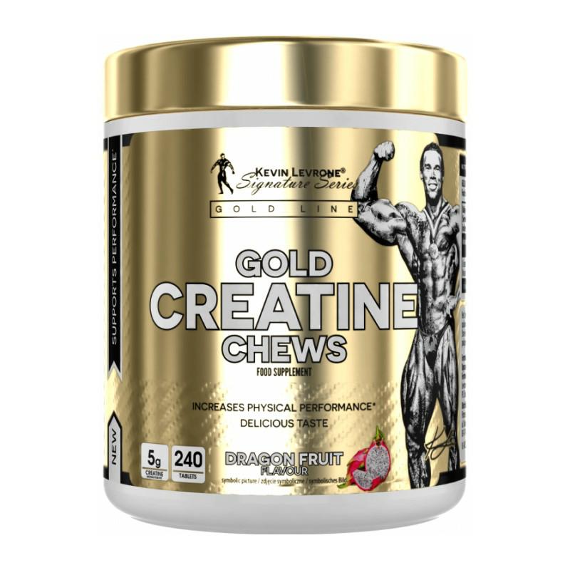 LE Gold Creatine Chews 240 do żucia Dragon Fruit / Kreatyna Smaczy Owoc