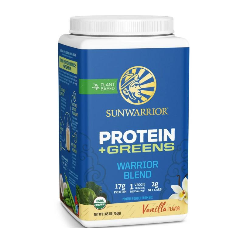 SU Protein + Greens Warrior Blend 750 g Vanilla / Wanilia