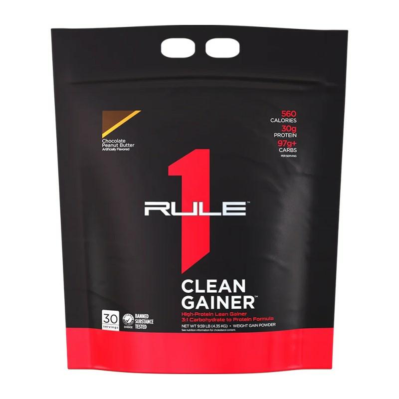 RU Clean Gainer 4350 g Chocolate Peanut Butter / Czekolada - Masło Orzechowe