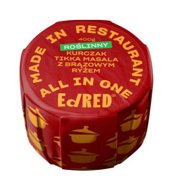 ED Rośliny Kurczak Tikka Masala z Brązowym Ryżem 400 g