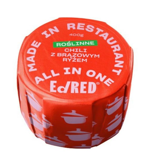 ED Roślinne Chili z Brązowym Ryżem 400 g
