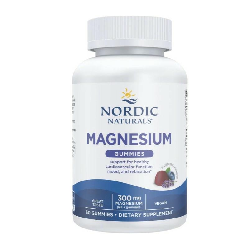 NOR Magnesium Gummies 60 żelków Blueberry Lavender / Magnez Jagoda