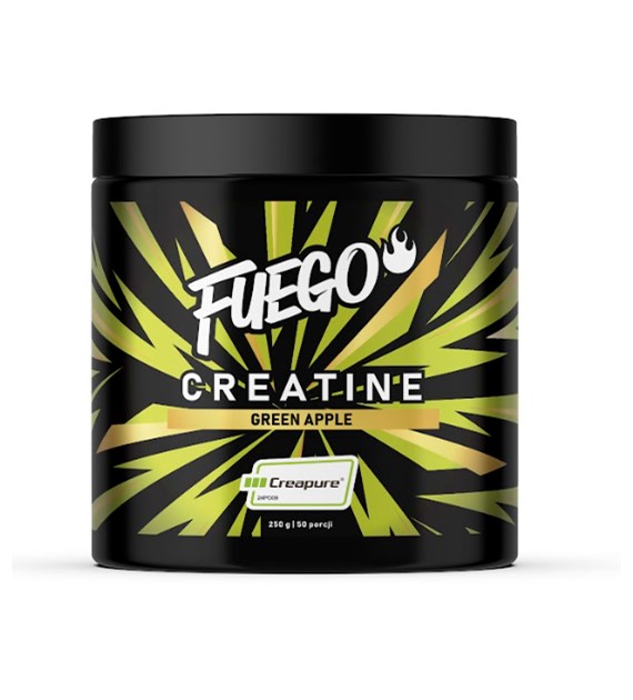 FU Creatine Creapure 250 g Green Apple / Kreatyna Zielone Jabłko