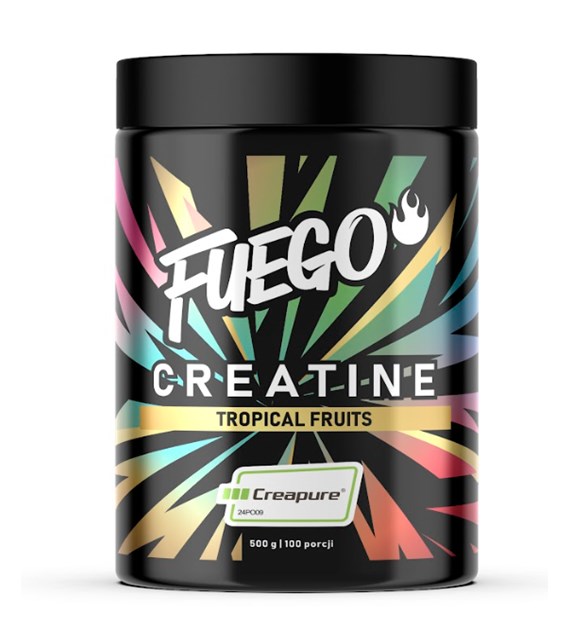 FU Creatine Creapure 500 g Tropic Fruits / Kreatyna Tropikalny
