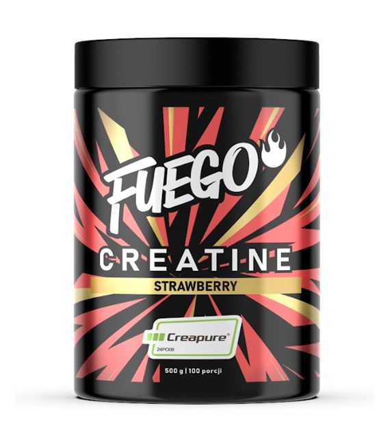 FU Creatine Creapure 500 g Strawberry / Kreatyna Truskawka
