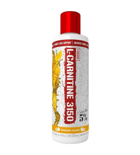 5% L-Carnitine 3150 473 ml Mandarin - Orange / Pomarańcza - Mandarynka