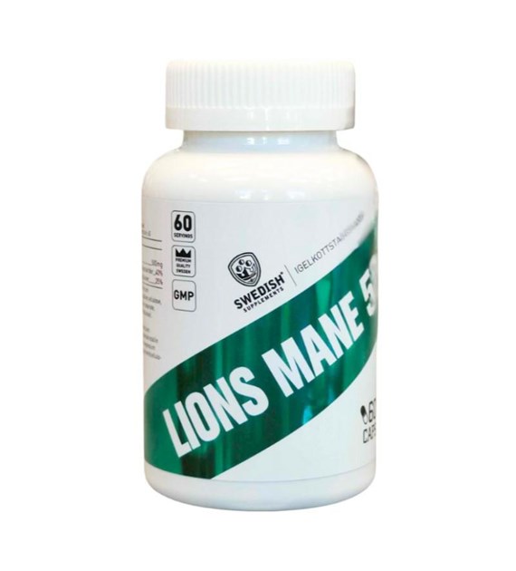 SWE Lions Mane 500 mg 60 caps. / Soplówka Jeżowata