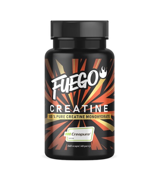 FU Creatine Creapure 1200 mg 240 veg caps. / Kreatyna