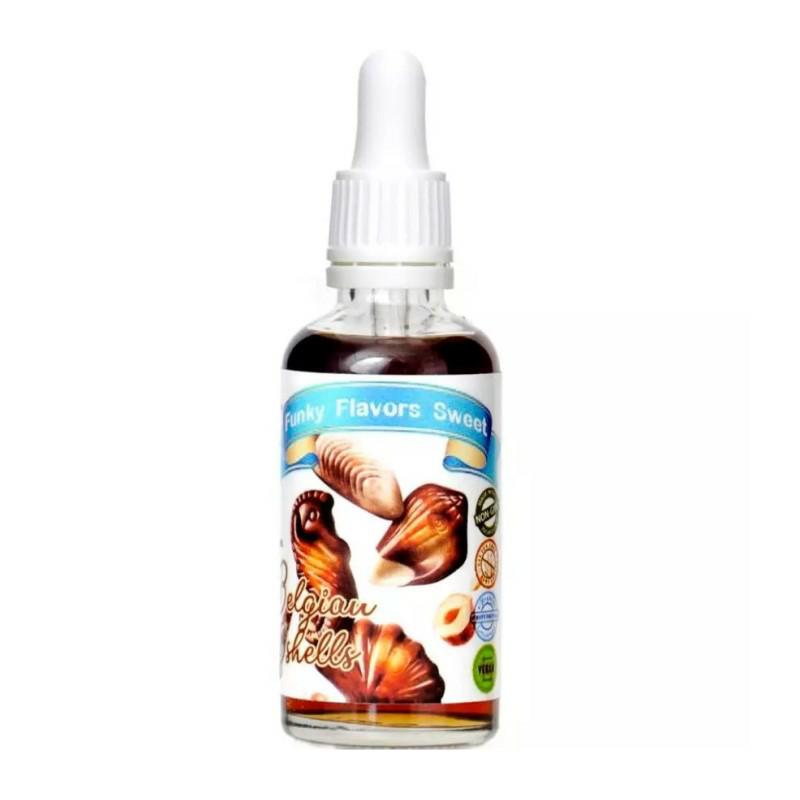 FUN Funky Flavors Sweet 50 ml Belgian Sea Shells / Belgijska Czekolada