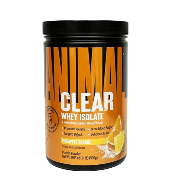 UN Animal Clear Whey Isolate 500 g Pineapple Orange / Ananas Pomarańcza