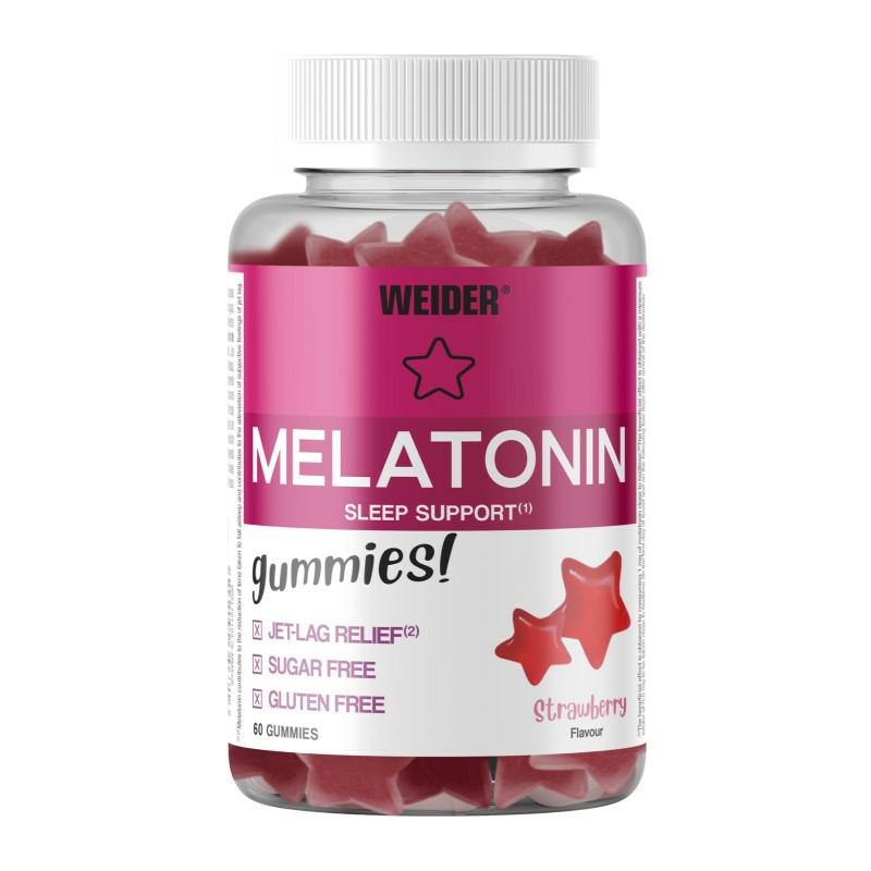 WD Melatonin 60 Gummies, Strawberry