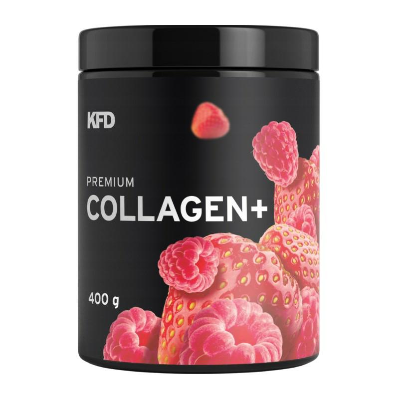 KFD Premium Collagen + 400 g Straberry - Raspberry / Kolagen Truskawka - Malina