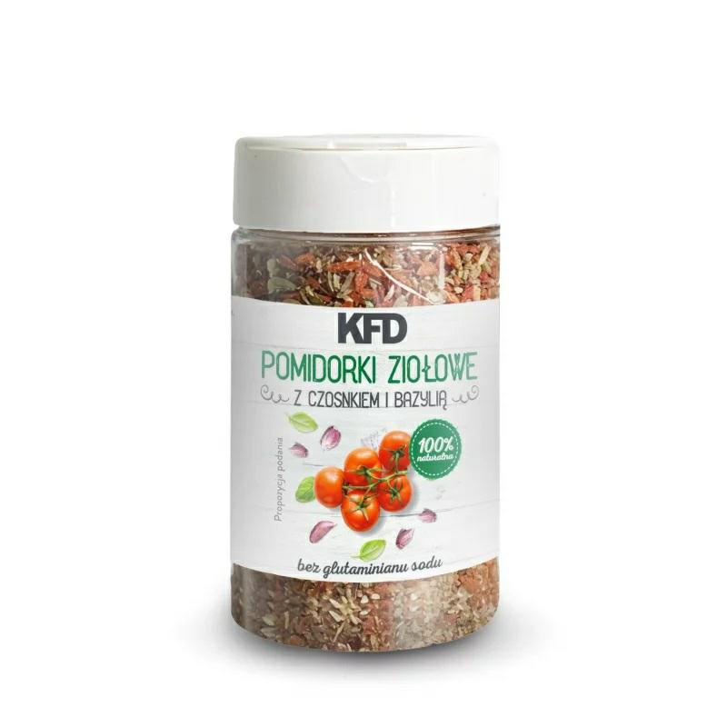 KFD Przyprawa Pomidorki Ziołowe z Czosnkiem i Bazylią 130 g