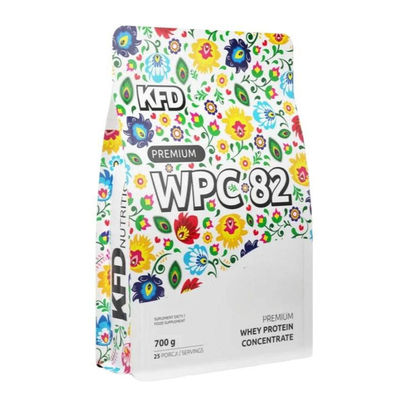 KFD Premium WPC 82 700 g Biała Czekolada - Malina
