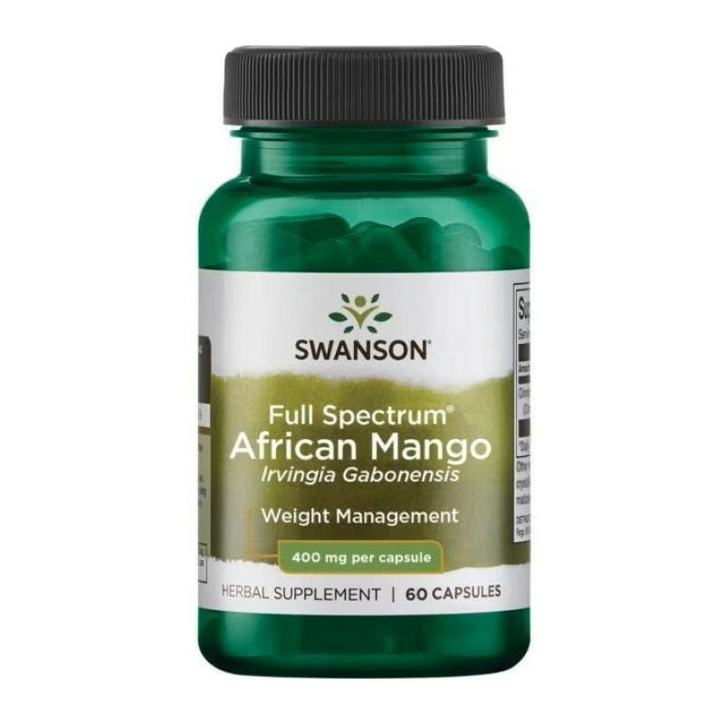 SW African Mango 400 mg 60 caps. / Afrykańskie Mango Irvingia Gabonensis