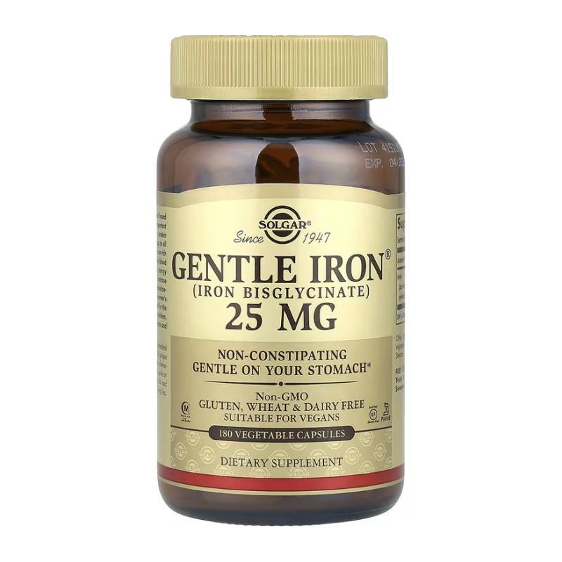 SO Gentle Iron 180 caps. / Glicynian Żelaza
