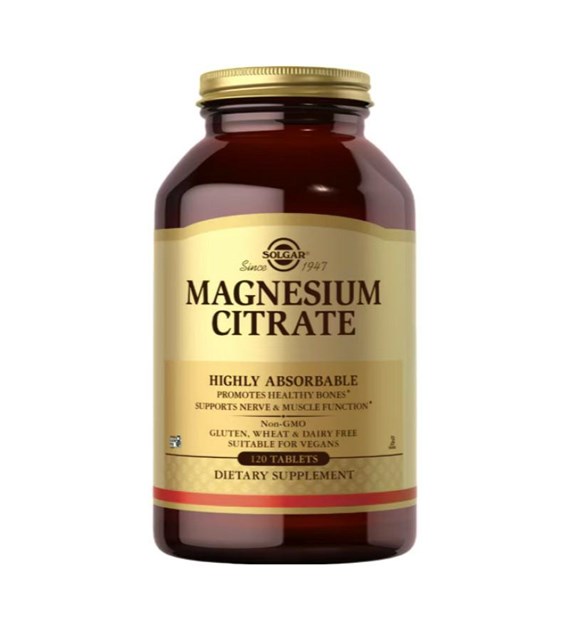 SO Magnesium Citrate 200 mg 120 tabs. / Magnez Cytrynian 200 mg 120 tabs.