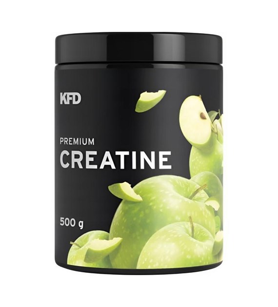 KFD Premium Creatine 500 g Green Apple / Kreatyna Zielone Jabłko