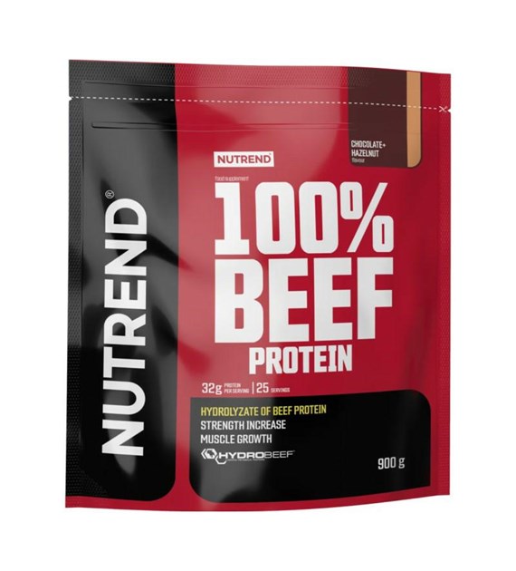 ND 100% Beef Protein 900 g Chocolate - Hazelnut / Czekolada - Orzech Laskowy