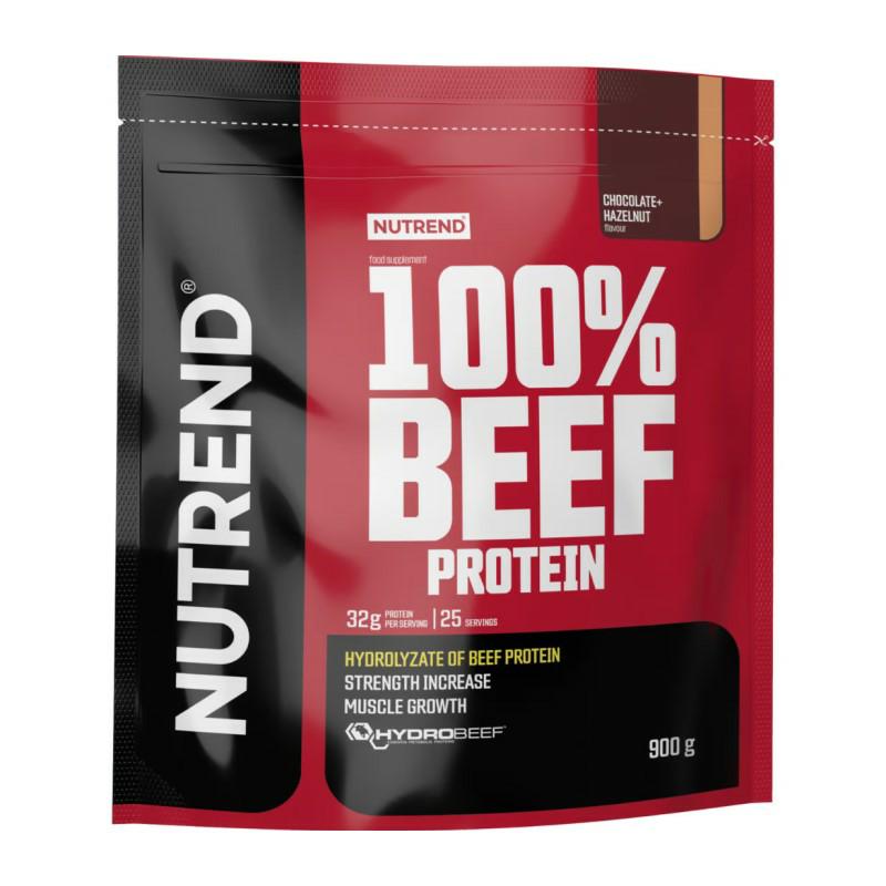 ND 100% Beef Protein 900 g Chocolate - Hazelnut / Czekolada - Orzech Laskowy