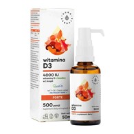 AU Witamina D3 4000 iu (100 mcg) + K2, MCT,50 ml / Vitamin D3