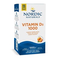 NOR Vitamin D3 1000 IU 120 softgels / Witamina D