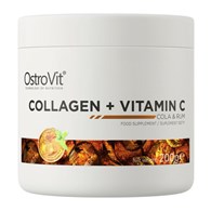 OST Collagen + Vitamin C 200 g Cola Rum / Kolagen Wołowy Witamina C Kola Rum