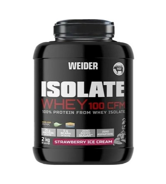 WE Isolate Whey 100 CFM 2000 g Strawberry Ice Cream / Truskawka