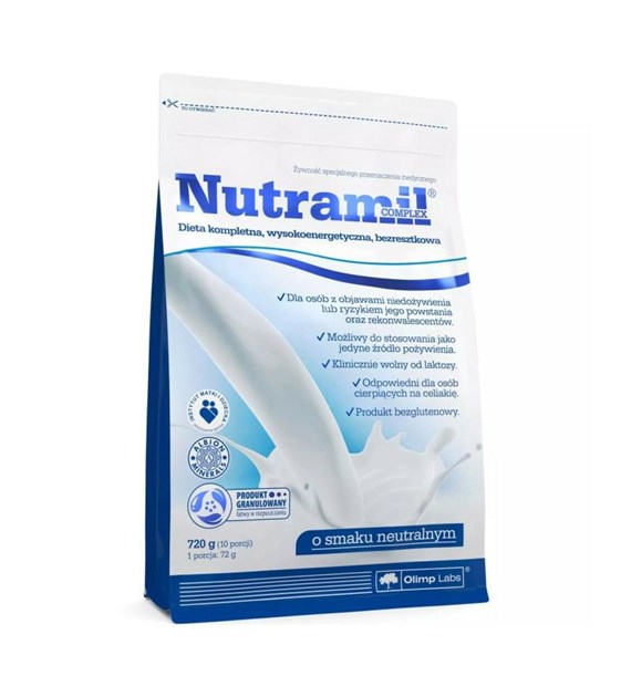 OL Nutramil Complex Protein 720 g Neutral / Naturalny
