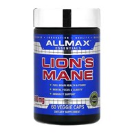 ALLM Lions Mane 600 mg 60 vege caps. / Soplówka Jeżowata
